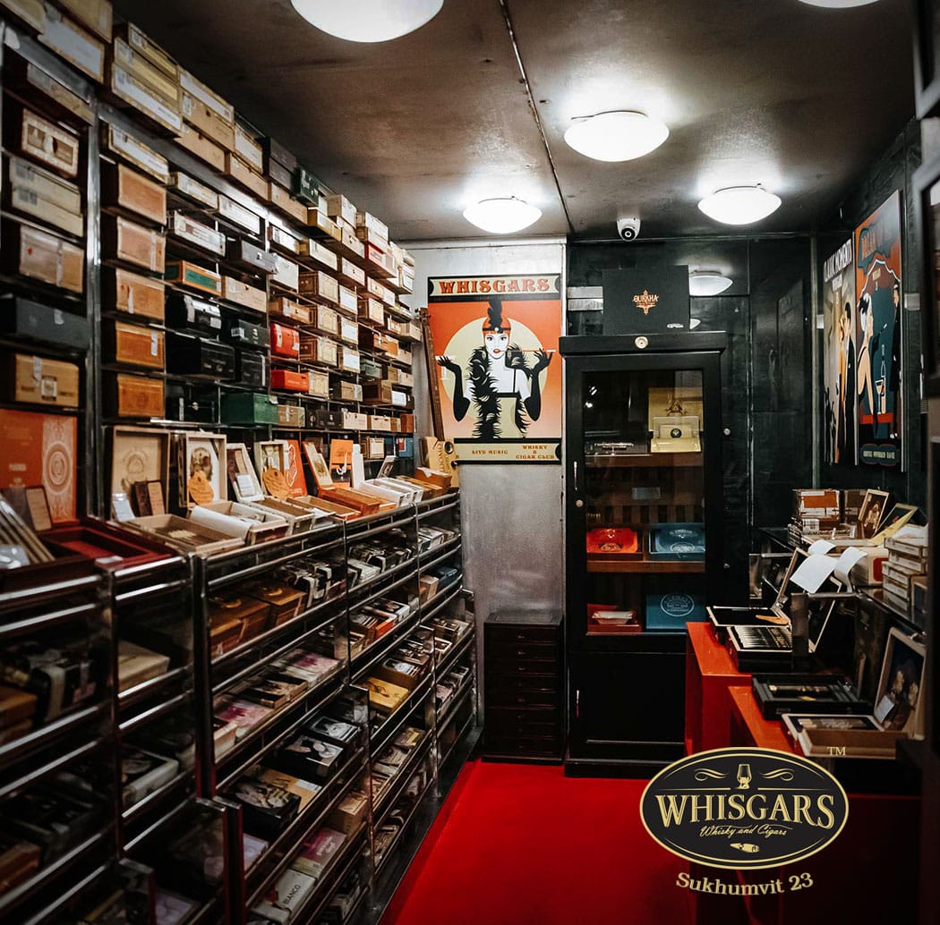 whisgars cigar room